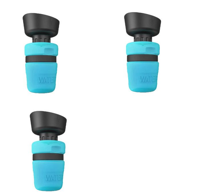Pet Oasis: Foldable Dog Travel Water Bottle And Dispenser