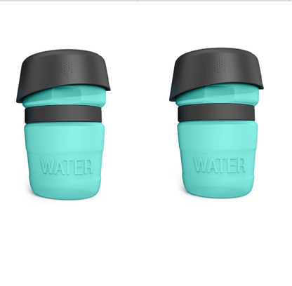 Pet Oasis: Foldable Dog Travel Water Bottle And Dispenser