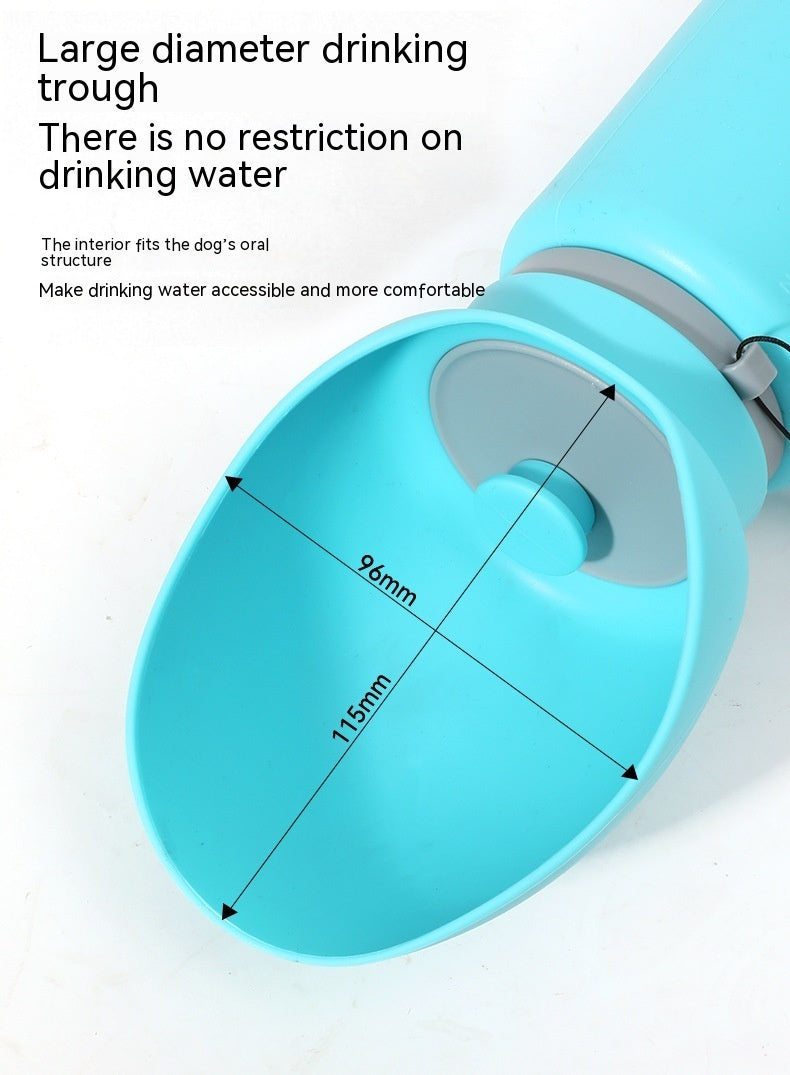 Folding Pet Outdoor Walking Mug Portable Travel Water Bottle Puppy