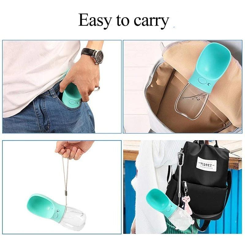 Portable Pet Water Bottle - Leak Proof And Travel Friendly Drinking